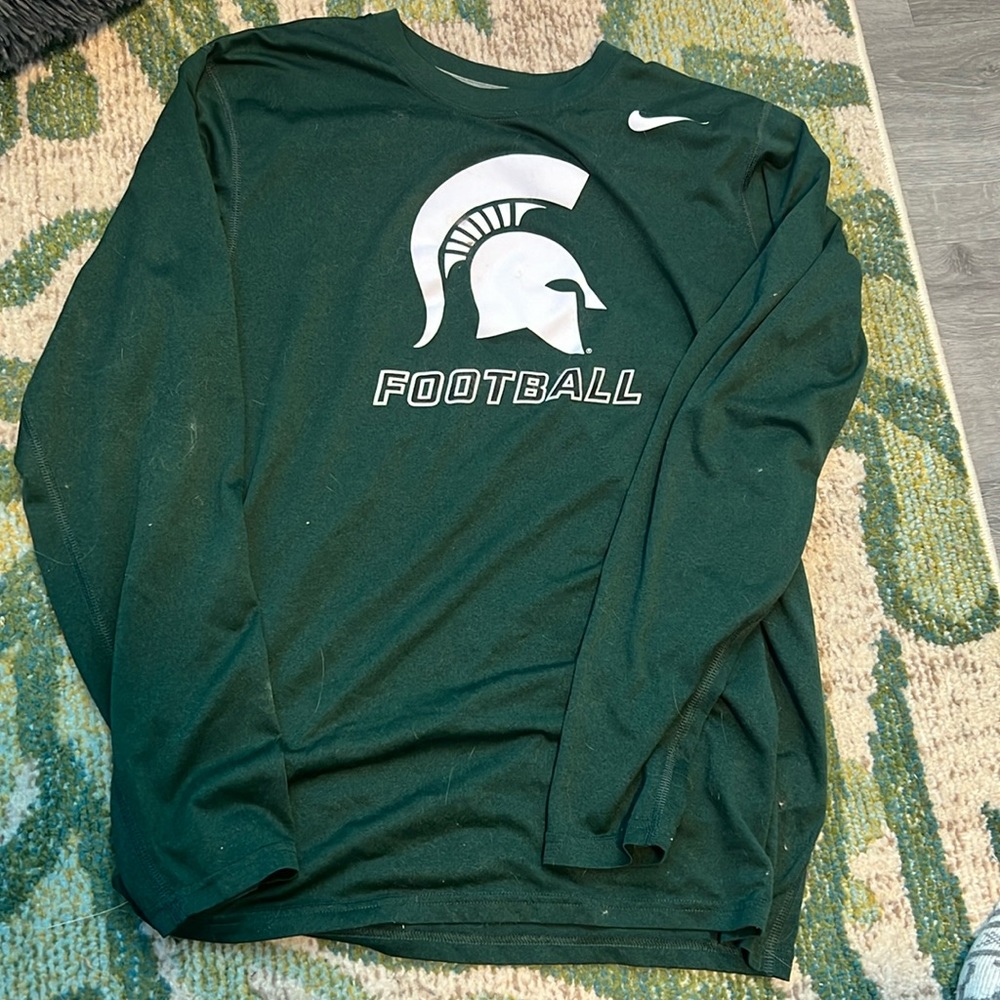 Michigan state men’s long sleeve shirt